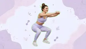 woman doing luteal phase workout