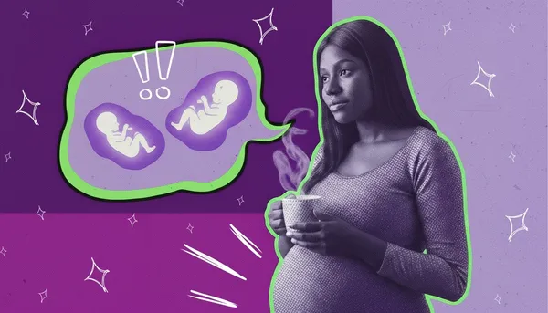 woman wondering if she can get pregnant while pregnant
