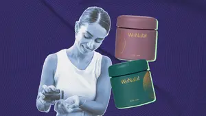 woman taking wenatal prenatal vitamins
