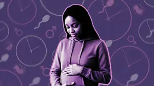pregnant woman wondering about gender swaying