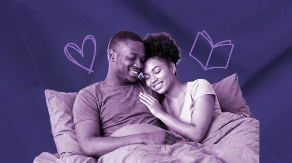 couple in bed