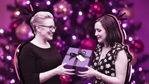 woman-giving-gift