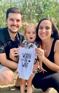 nina correa white with her family