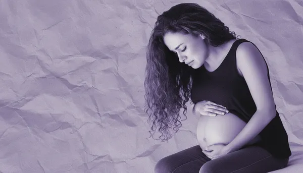woman struggling with constipation during pregnancy