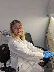 Embryologist Alease Daniel