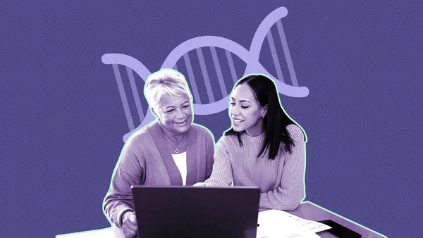 mom and daughter googling "are miscarriages genetic"