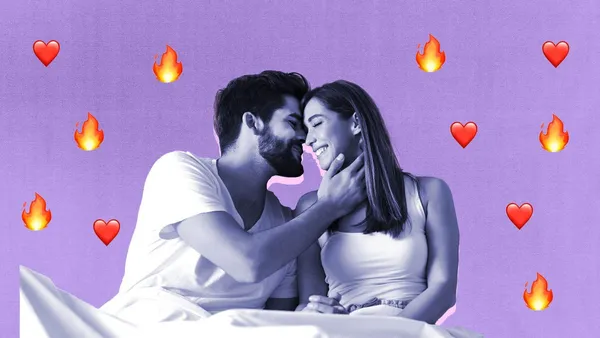 horny couple in bed
