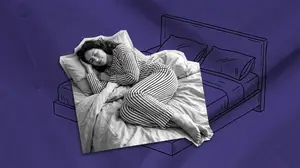woman bedrotting