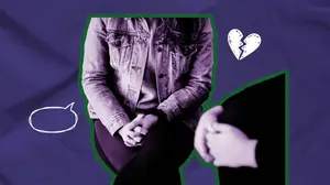couple in counseling for infertility trauma