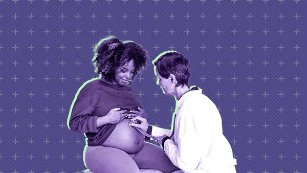 woman preparing for a membrane sweep at 39 weeks