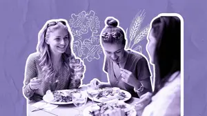 friends-eating