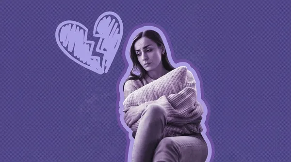 devastated woman after a late-term pregnancy loss