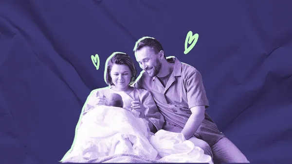 couple who had a baby later in life