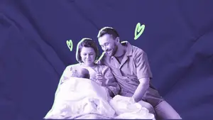couple who had a baby later in life